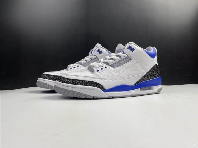 Reps TBK 3 Blue CT8532-145 Racer Air Jordan 0806